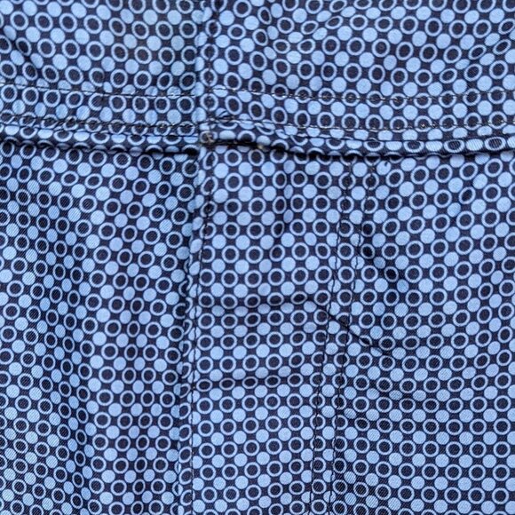 BANANA REPUBLIC Men's Lined Micro Dot Swim Shorts Navy Size 36 - Picture 5 of 15